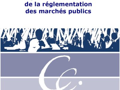 Le point sur la réforme de la réglementation des marchés publics